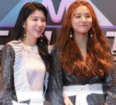 [S포토] 라붐 지엔-솔빈, 아이 부끄러 (엠카운트다운)