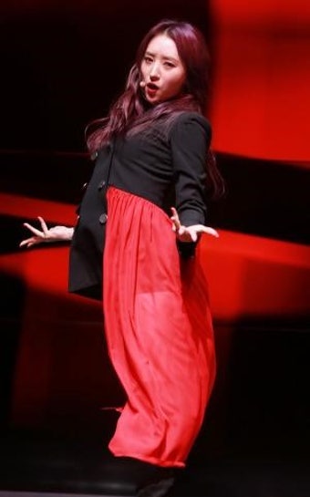 [S포토] 드림캐쳐 수아, '수아가 오오오~' (쇼케이스)