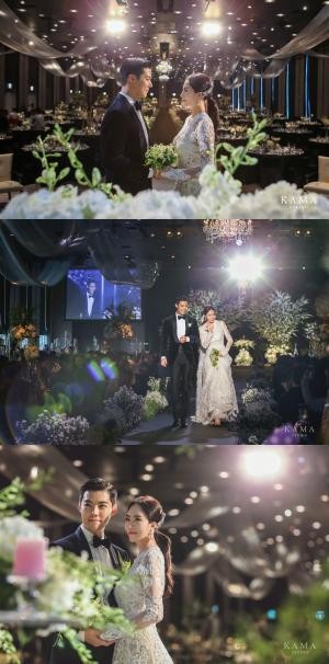 강남-이상화 부부, 화려한 결혼식 속 1500명 하객과 신혼여행비 전액 부담