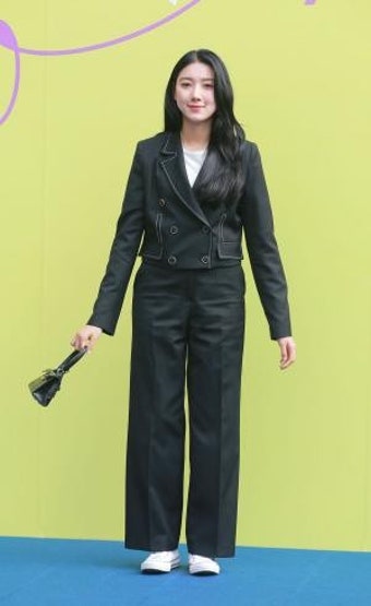 [S포토] 주아름, '발랄하게' (2020 S/S 서울패션위크)