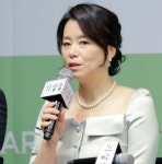 [S포토] 장혜진, 진주로 플렉스 (기생충 기자회견)