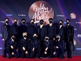 [S포토] 세븐틴, '13명의 보석들' (골든디스크어워즈)