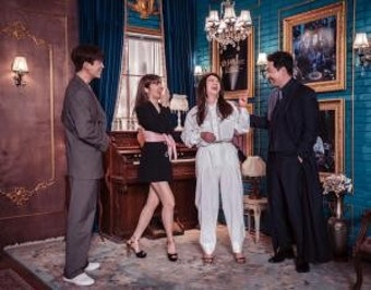 [S포토] 채종협-남지현-송지효-하도권, '유쾌한 모습' (마녀식당으로 오세요)