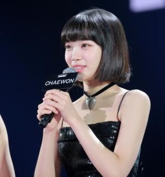 [S포토] 르세라핌 김채원, '김채원입니다'