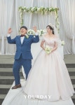 개그맨 김수영, 결혼식 본식 화보 공개