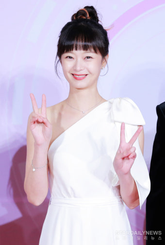 [S포토] 전소민, '브이개구리' (2022 SBS 연예대상)