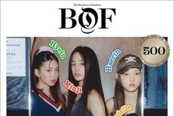 뉴진스, K-팝 여성 아티스트 유일 2023 BoF 500에 이름 올렸다