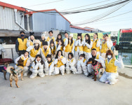 [포토] bnt 봉사단 You&Me(유앤미), 유기견 봉사 참여해 자리 빛내