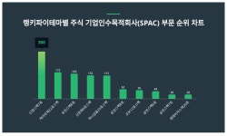 1위 신영스팩7호·2위 케이비제22호스팩·3위 유진스팩8호, 2024년 4월 2주차 랭키파이  테마별 주식 기업인수목적회사(SPAC) 부문... 