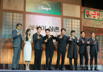 [S포토] 유재명-티파니 영-서현우-변요한-송강호-진기주-오승훈-주진모, '삼식이 삼촌'의 주역들 (삼식이 삼촌)