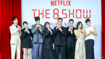 [S영상] 류준열ㆍ천우희ㆍ박정민, 웰컴 투 '더 에이트 쇼'! (넷플릭스 'The 8 Show' 제작보고회)