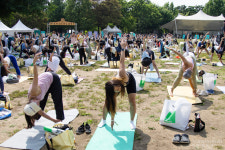 [S포토] 요가와 명상으로 즐기는 웰니스 라이프 스타일 페스티벌~ (원더러스트 코리아 2024)