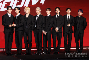 [S포토] 스트레이 키즈, '미니 앨범 에이트로 컴백~' (기자간담회)