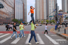 [S포토] 와이즈발레단, 무대에서 더 빛날 발레 공연~ (2024 제10회 수원발레축제)