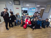 거리의 시인 노현태, 크리스마스 연말 맞이 성북구 경로당 방문 선행