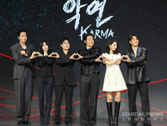 [S포토] 이광수-공승연-김성균-이희준-신민아-박해수, '악연으로 모인 주연 배우들~' (악연)
