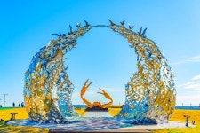 영덕 가볼 만한 곳, 겨울 바다 풍경과 해맞이 명소 삼사해상공원