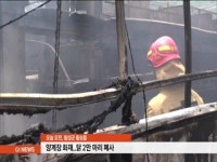 횡성서 양계장 화재..닭 2만 마리 소사