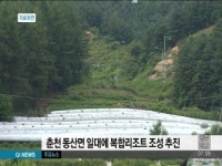 춘천 동산면 일대에 복합리조트 조성 추진