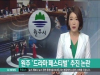 원주 드라마페스티벌 추진 논란