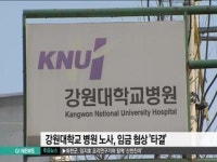 강원대학교 병원 노사, 임금 협상 타결