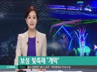 보성 빛축제 개막