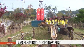 강릉시, 생태놀이터 아이뜨락 개장