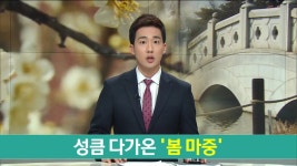 성큼 다가온 봄 마중