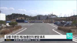 강릉 주문진 제2농공단지 분양 호조