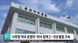 사무장 약국 운영자.약사 징역 2∼5년 법정 구속