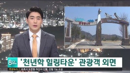 천년학 힐링타운 관광객 외면