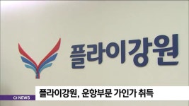 플라이강원, 운항부문 가인가 취득