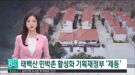 흉물된 태백산 민박촌 이러지도, 저러지도