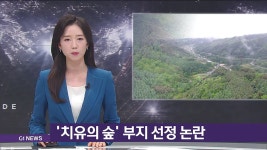 춘천 치유의 숲 부지 선정 논란