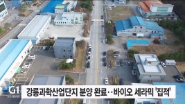 강릉과학산업단지 포화..확장 추진