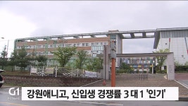 강원애니고, 신입생 경쟁률 3대 1 인기