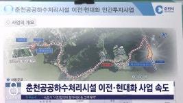 춘천공공하수처리시설 이전·현대화 사업 속도
