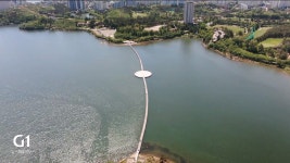 속초 영랑호수윗길 부교 철거 가닥