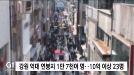 강원 억대 연봉자 1만 7천여 명..10억 이상은 23명