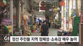 정선 지역 주민들 지역 정체성·소속감 매우 높아