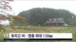 흐리고 비..영동 최대 120mm
