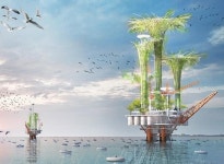 석유시추선을 생태계 오아시스로?