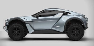 아랍에미리트표 SF스타일 오프로드카