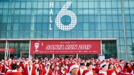 [포토뉴스] 즐거운 기부 문화 보여줬다···2019 산타런 성료