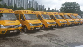 원더온, 온버스 모빌리티와 협력해 친환경 통학용 전기버스 선봬