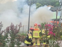 [속보] 서울 종로구 낙산4길 46 화재…김명화 명장 작품 보관 건물 피해 우려