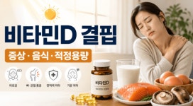 [건강정보] 비타민D 결핍, 피곤하다고 무조건 부족한 걸까…증상부터 음식·2000IU·5000IU·주사까지