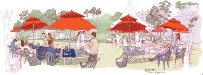 장터에서 만난 이웃 사촌들과 뒷풀이