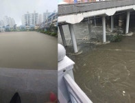 부산 물폭탄에 가야굴다리 등 침수…현재 도로 통제 상황은?