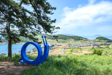 하늘,바다,산 모두 푸른 청산도